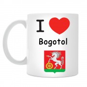 Кружка I love Боготол