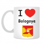 Кружка I love Бологое