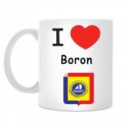 Кружка I love Бор