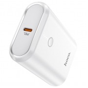 Внешний аккумулятор Hoco Q3, 10000 мАч, USB, USB-C, 3 А, PD 20W + QC3.0, белый