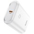 Внешний аккумулятор Hoco Q3, 10000 мАч, USB, USB-C, 3 А, PD 20W + QC3.0, белый Внешний аккумулятор Hoco Q3, 10000 мАч, USB, USB-C, 3 А, PD 20W + QC3.0, белый