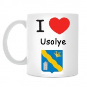 Кружка I love Усолье