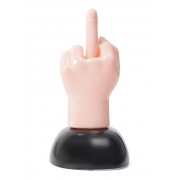 Сувенир с двигающимся пальцем FUCK OFF, на солнечной батарее, 13 см