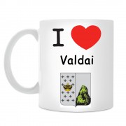 Кружка I love Валдай