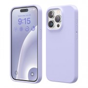 Силиконовый чехол iPhone 15 Pro Max Сиреневый