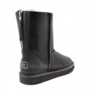 Short Zip Metallic Grey (36)