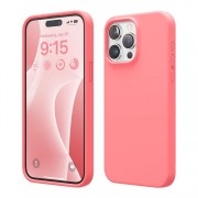 Силиконовый чехол iPhone 14 Pro Розовый