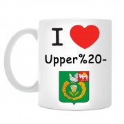 Кружка I love Верхний Уфалей