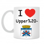 Кружка I love Верхняя Тура