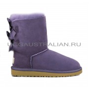 Kids Bow Purple (25)