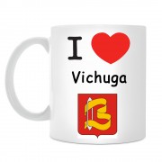 Кружка I love Вичуга