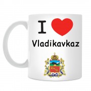 Кружка I love Владикавказ