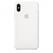 Силиконовый чехол Apple iPhone XS Белый