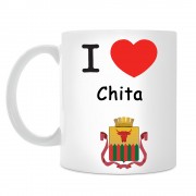 Кружка I love Чита