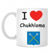 Кружка I love Чухлома