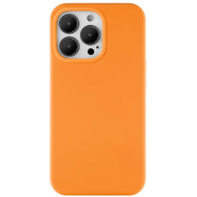 Силиконовый чехол iPhone 16 Pro Оранжевый