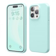 Силиконовый чехол iPhone 14 Pro Мята