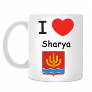 Кружка I love Шарья