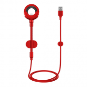 Автомобильный держатель Baseus O-type Car Mount Lightning Cable 2.1A 1m