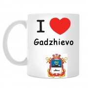 Кружка I love Гаджиево