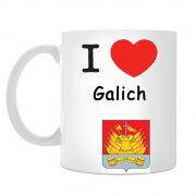 Кружка I love Галич