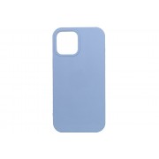 Силиконовый чехол Apple iPhone 12 mini Серо - синий
