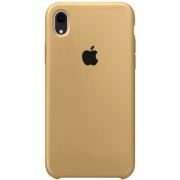 Силиконовый чехол Apple iPhone XS Горчичный