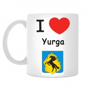 Кружка I love Юрга