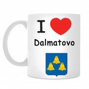 Кружка I love Далматово