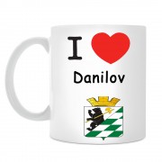 Кружка I love Данилов