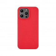 Силиконовый чехол iPhone 14 Pro Ядерно - Красный