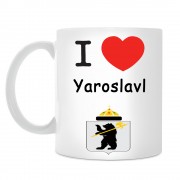 Кружка I love Ярославль