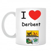 Кружка I love Дербент