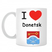Кружка I love Донецк