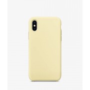 Силиконовый чехол Apple iPhone 7/8 Plus Бледно - желтый