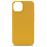 Силиконовый чехол Apple iPhone 13 Pro Желтый