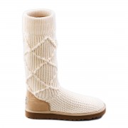 Argyle Knit Cream (40)