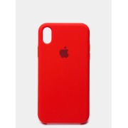 Силиконовый чехол Apple iPhone XS Max красный