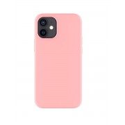 Силиконовый чехол Apple iPhone XS Нежно - розовый