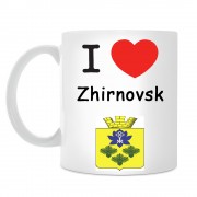 Кружка I love Жирновск