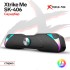 Колонка компьютерная Xtrike Me SK-406, 2х3 Вт, подсветка, USB, чёрный Колонка компьютерная Xtrike Me SK-406, 2х3 Вт, подсветка, USB, чёрный