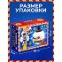 Конструктор новогодний «Игрушка на ёлку. Снеговичок круглый», 73 детали, 6+ Конструктор новогодний «Игрушка на ёлку. Снеговичок круглый», 73 детали, 6+