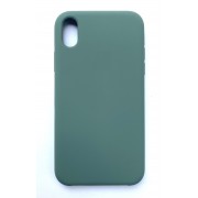 Силиконовый чехол Apple iPhone XR Сине - зелёный
