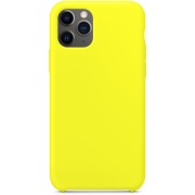 Силиконовый чехол Apple iPhone 11 Pro Max Лазерный - лимон