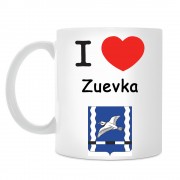 Кружка I love Зуевка