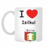 Кружка I love Исилькуль