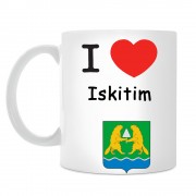 Кружка I love Искитим