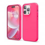Силиконовый чехол Apple iPhone 13 Pro Фуксия