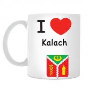 Кружка I love Калач