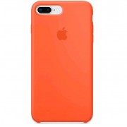 Силиконовый чехол Apple iPhone 7/8 Plus Оранжевый